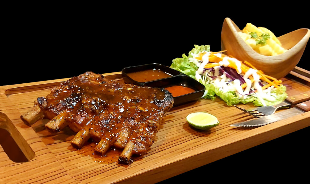 best pork ribs in kuta bali