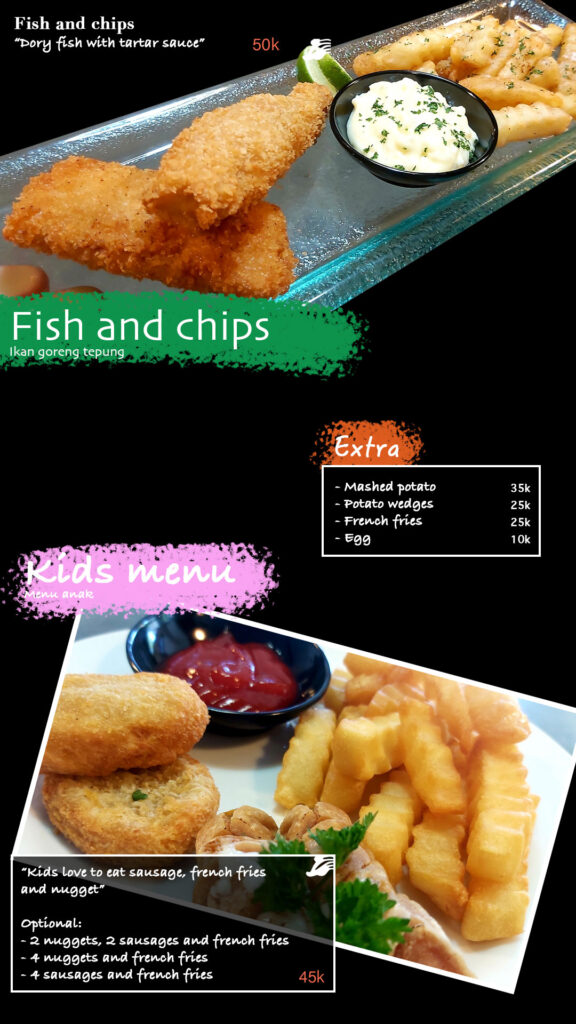 best fish and chips in kuta bali